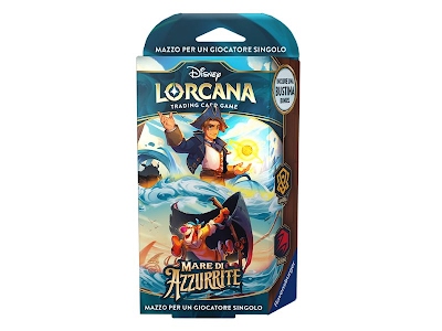 Disney Lorcana - Mare di Azzurrite - Starter Deck Ambra/Rubino