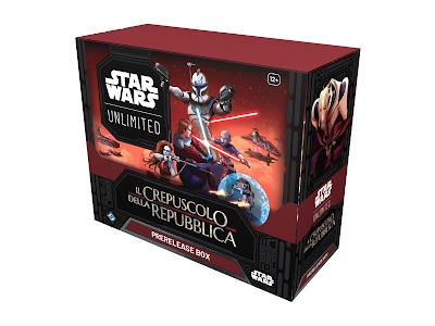 Star Wars Unlimited - Il Crepuscolo della Repubblica: Prerelease Box