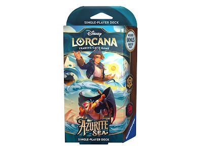 Disney Lorcana - Azurite Sea - Starter Deck Amber/Ruby