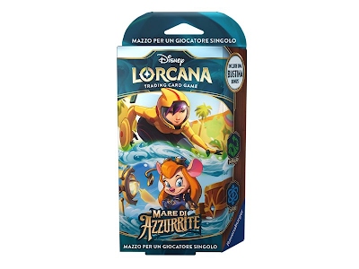 Disney Lorcana - Mare di Azzurrite - Starter Deck Smeraldo/Zaffiro